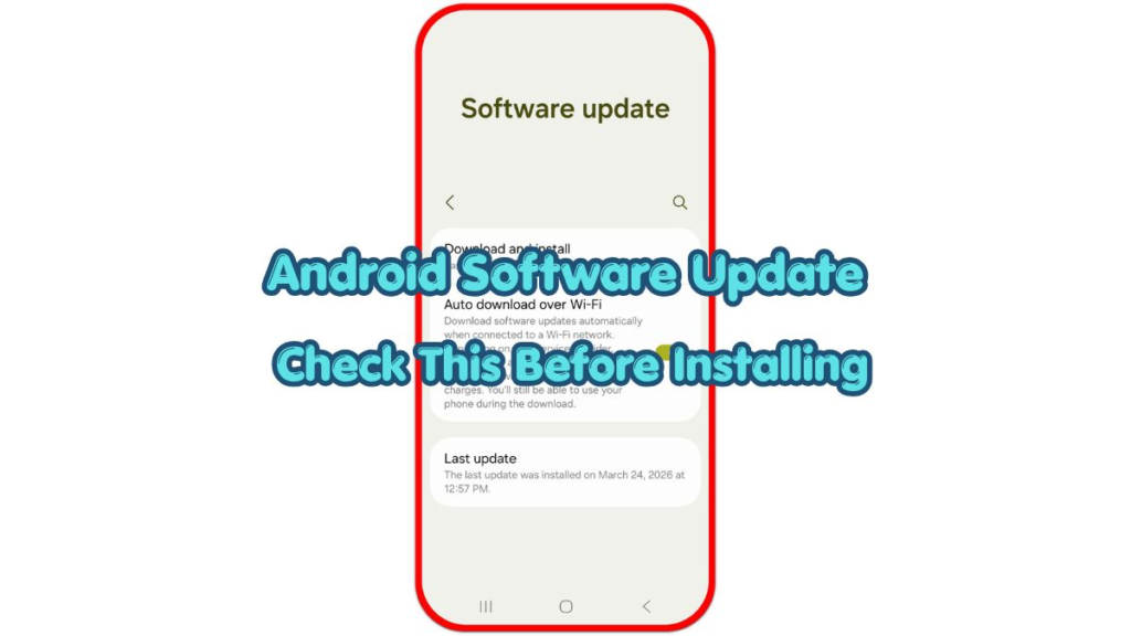 android software update guide