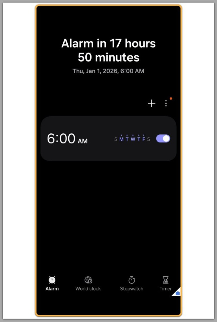 android work profile alarm created in cloned clock app