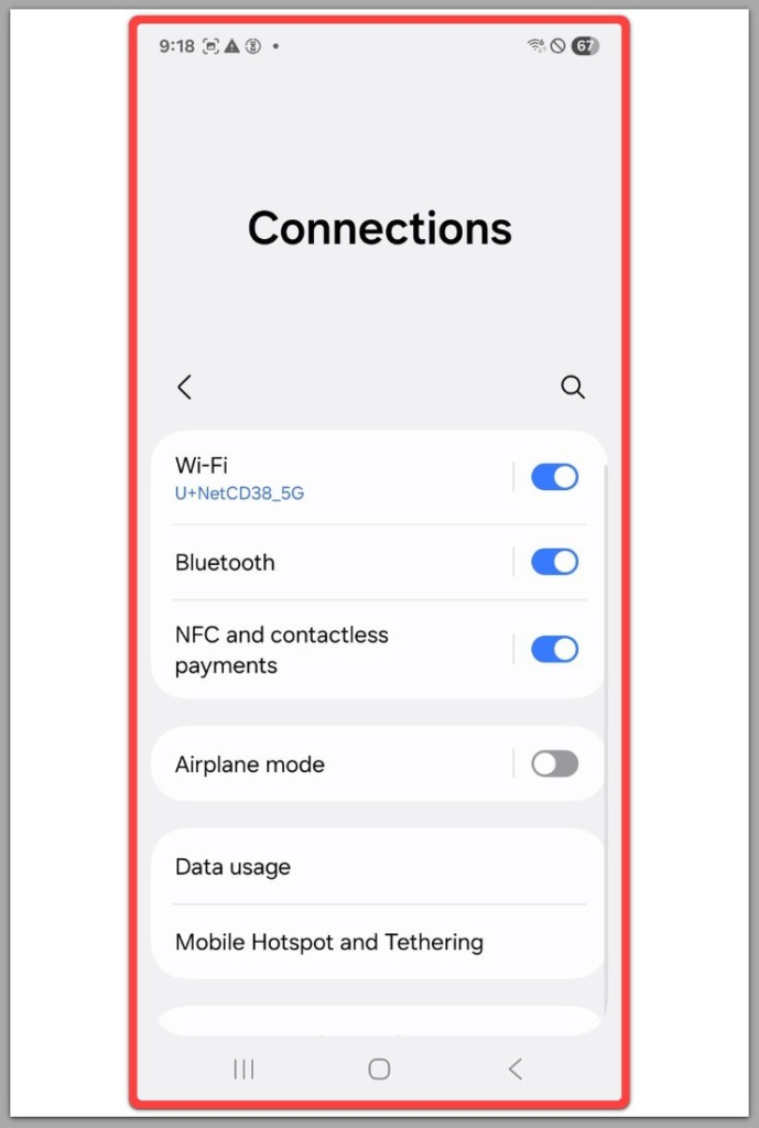 android connections wifi working while mobile network unavailable
