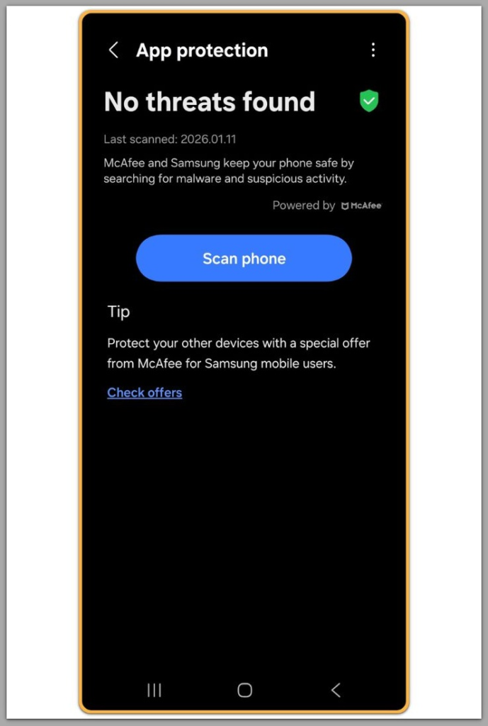 android app protection background system process screen