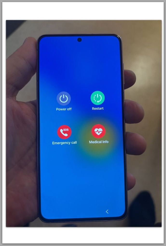 android keeps restarting power off restart menu screen