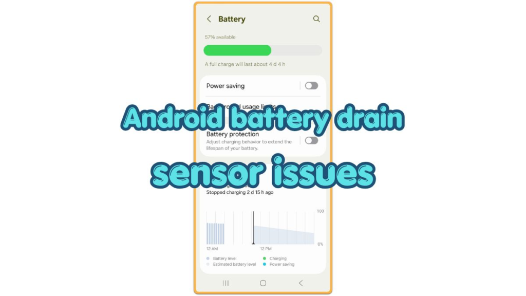 android battery drain sensor issues battery usage screen thumbnail