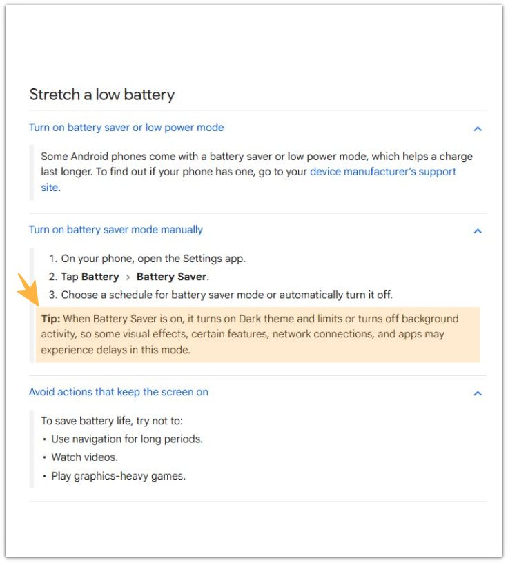 android battery drain when idle battery saver background activity limits