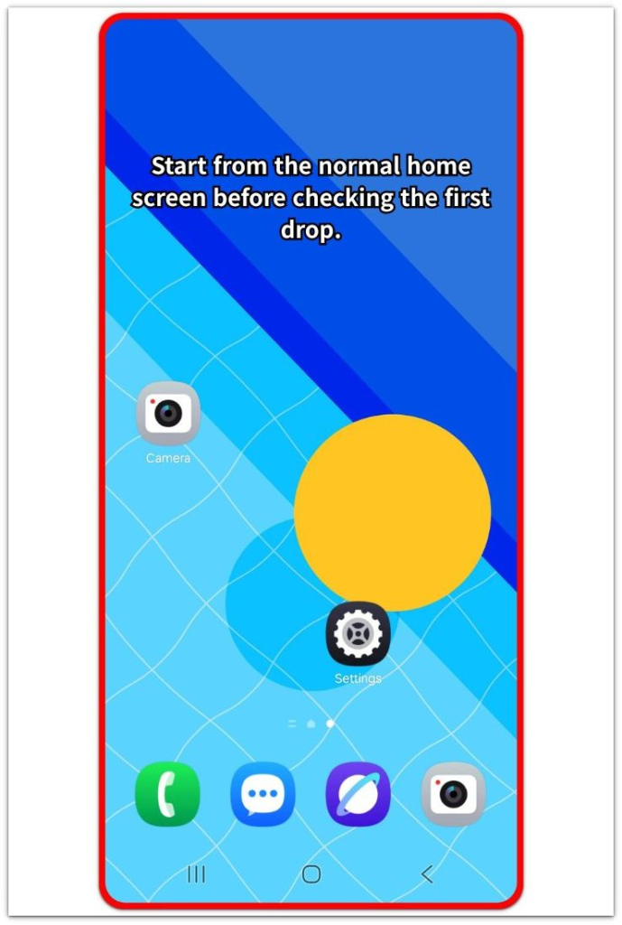 android battery drain after full charge home screen check