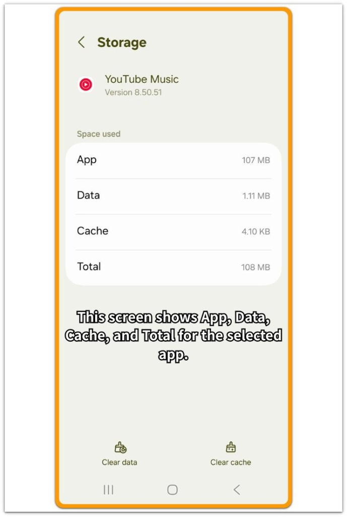 android storage suddenly full overnight app storage details screen