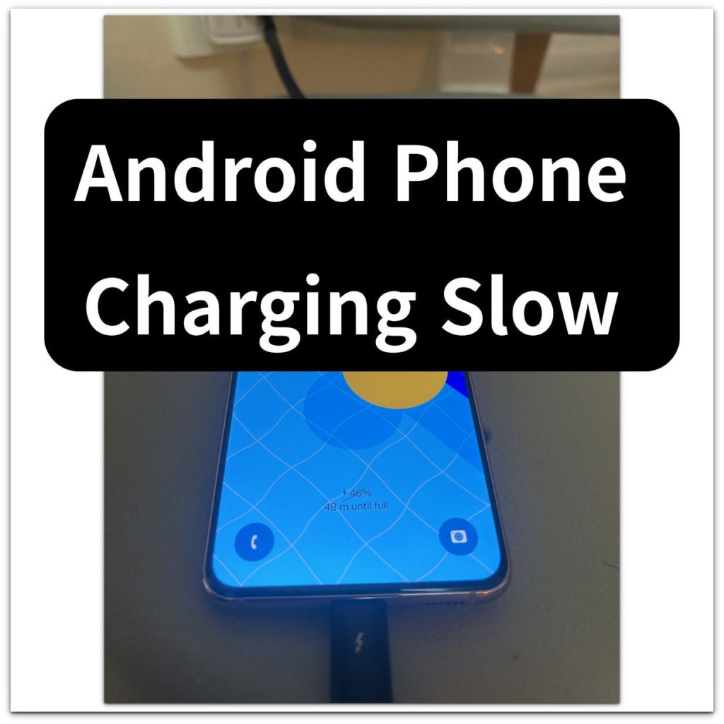 android phone charging slow with a phone plugged in and charging on a surface