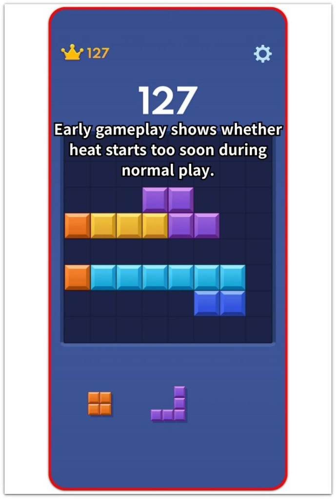 android phone overheating during gaming normal play heat check