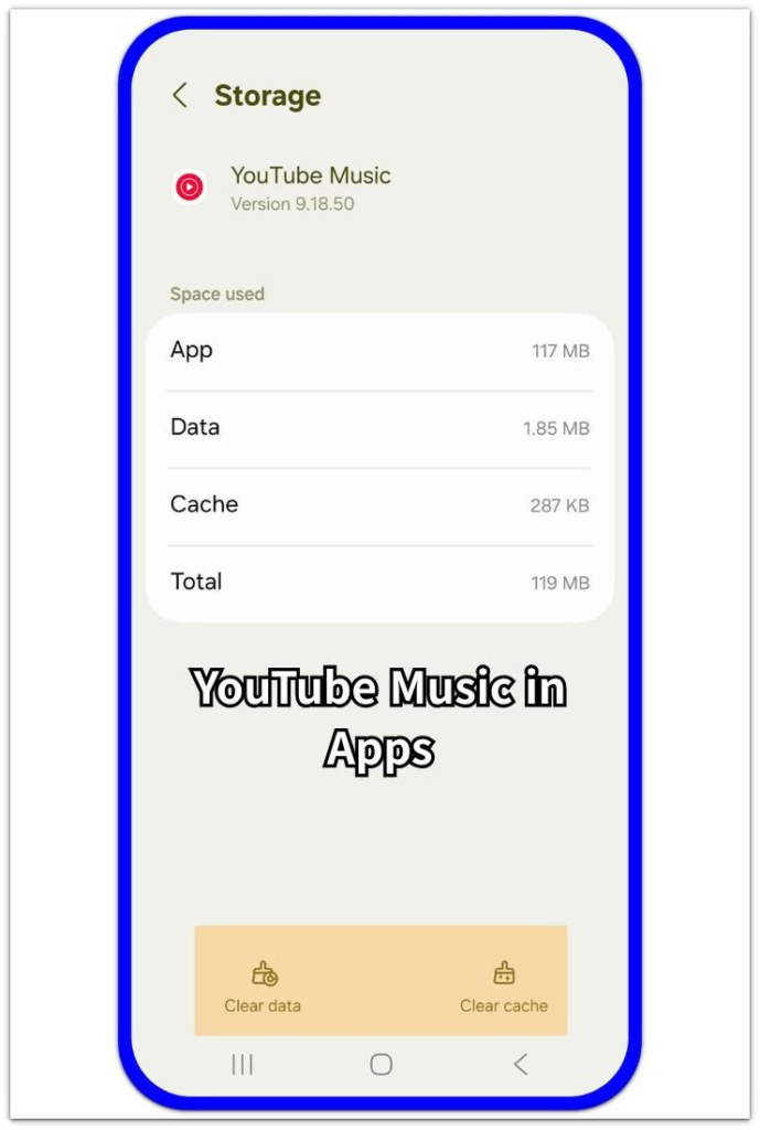 android downloaded music storage example of a music app in android app storage